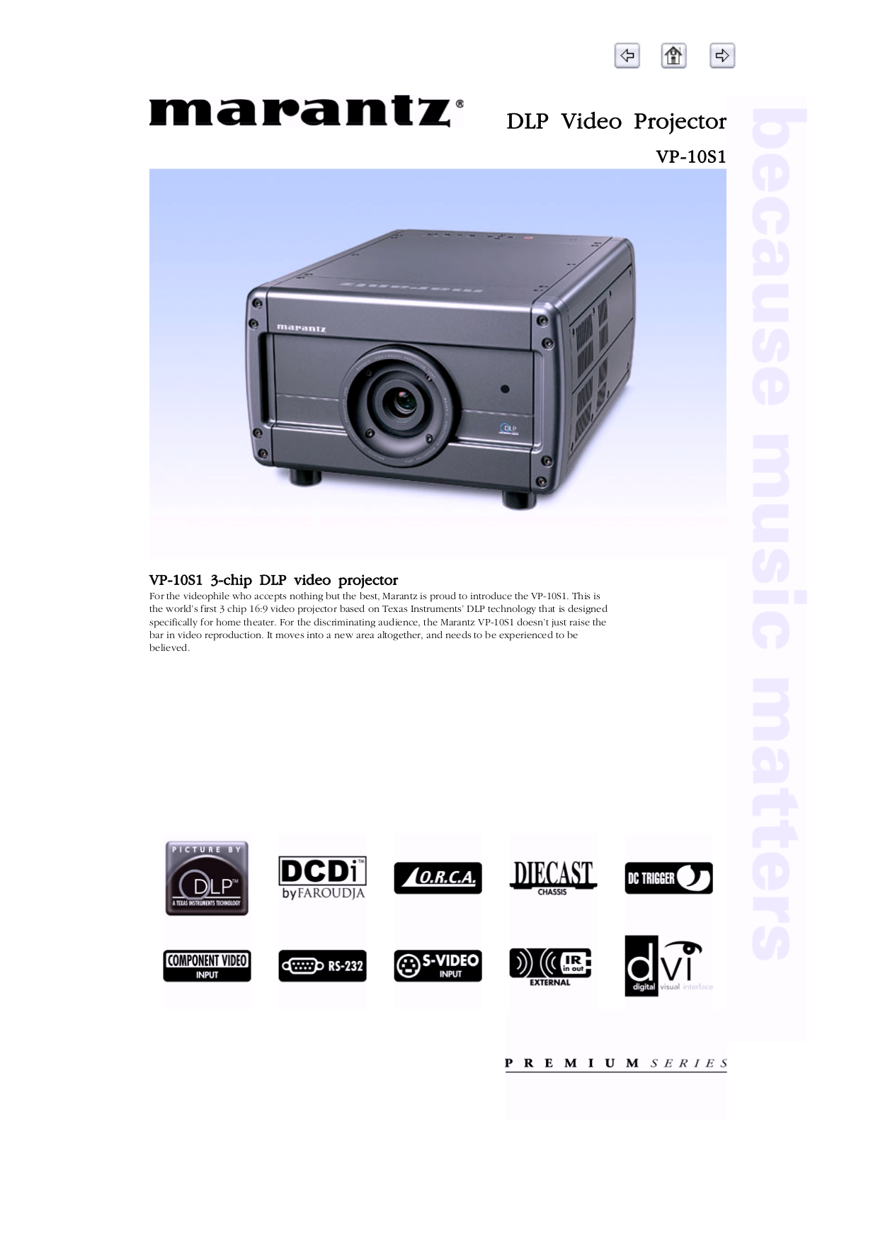 PDF manual for Marantz Receiver SR7500